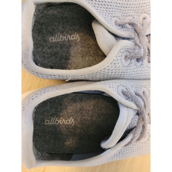 RARE Allbirds Tree Runners Whitecap Blue Limited Edition Men's Size 10 HTF - Picture 6 of 6